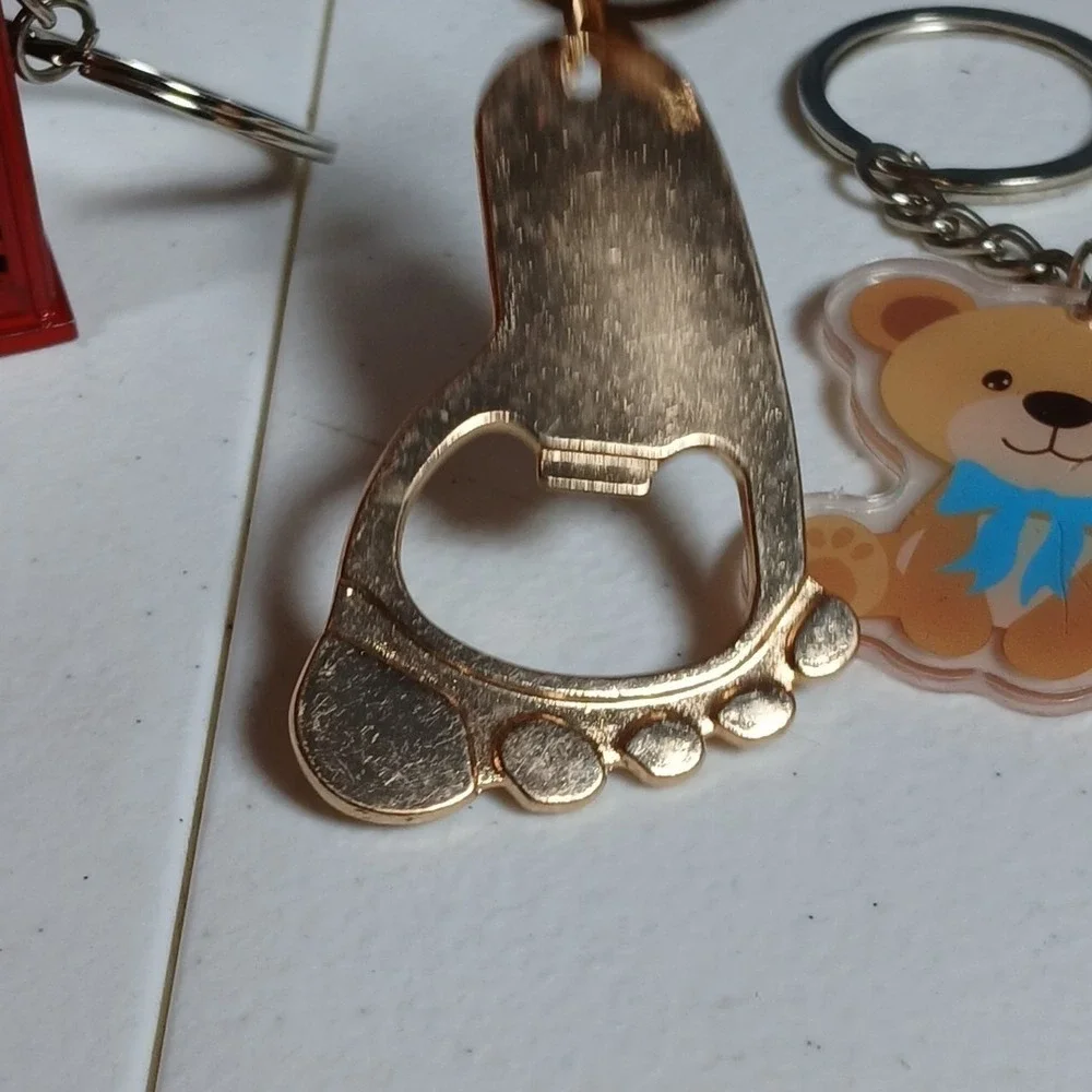 Keychain Lot Mixed Novelty Metal Plastic Gift